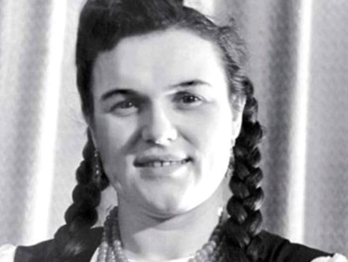 Людмила Георгиевна в молодости