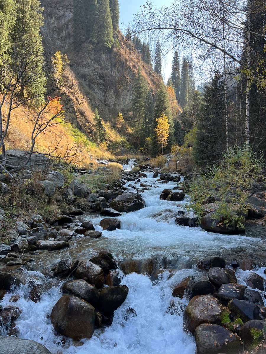 Проходное ущелье, Алма-Ата, Казахстан. Фото автора