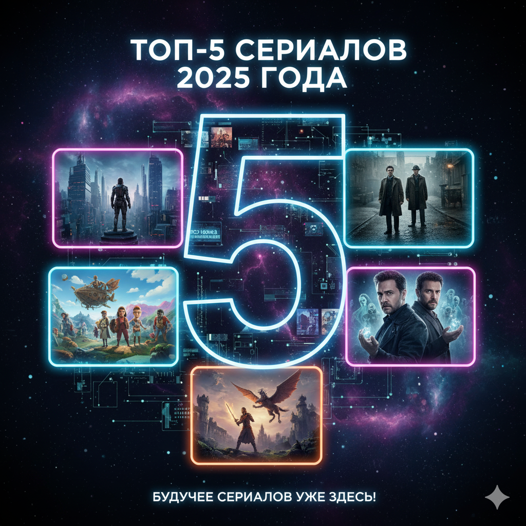 Топ 5 сериалов 2025 года