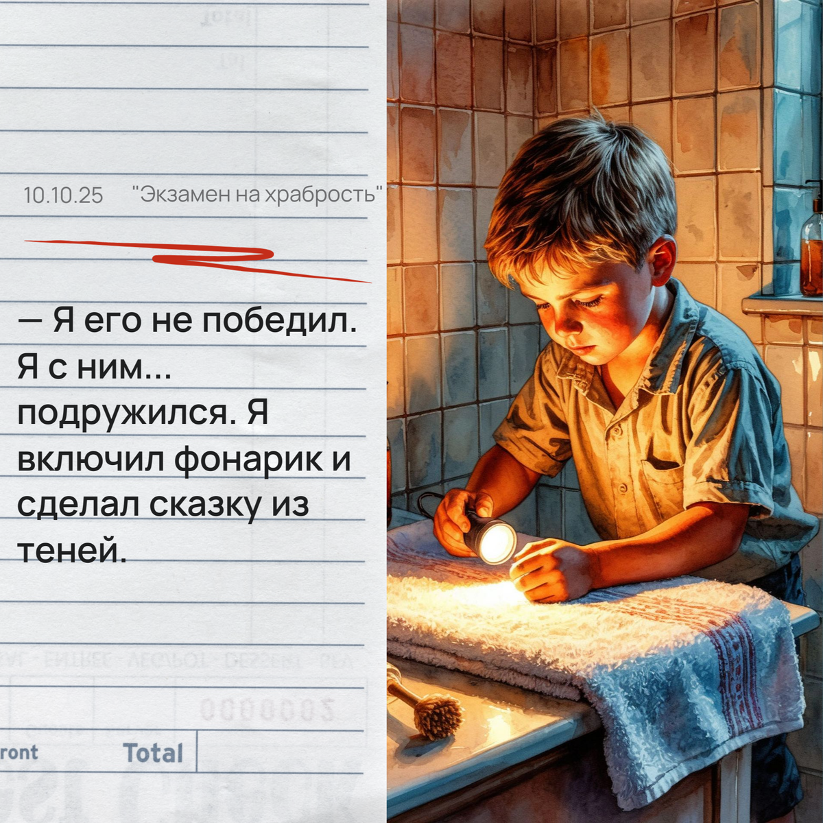 ©Кир. Королёв. Экзамен на храбрость