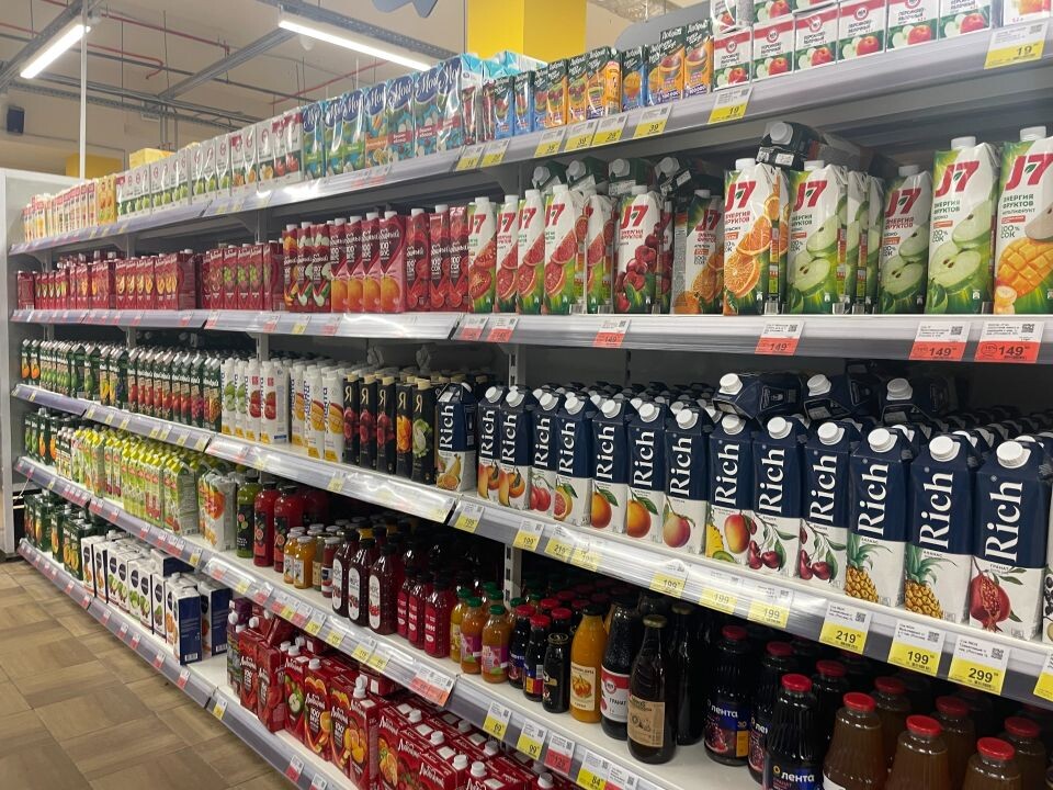    Продукты в "Ленте". Источник: Виталий Барабаш