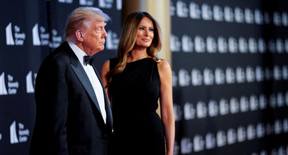 Дональд и Мелания Трамп