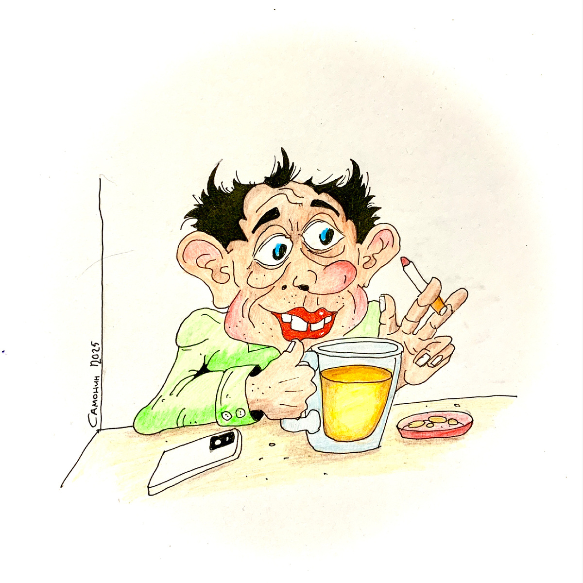 Кто не курит и не пьет тот дольше проживет