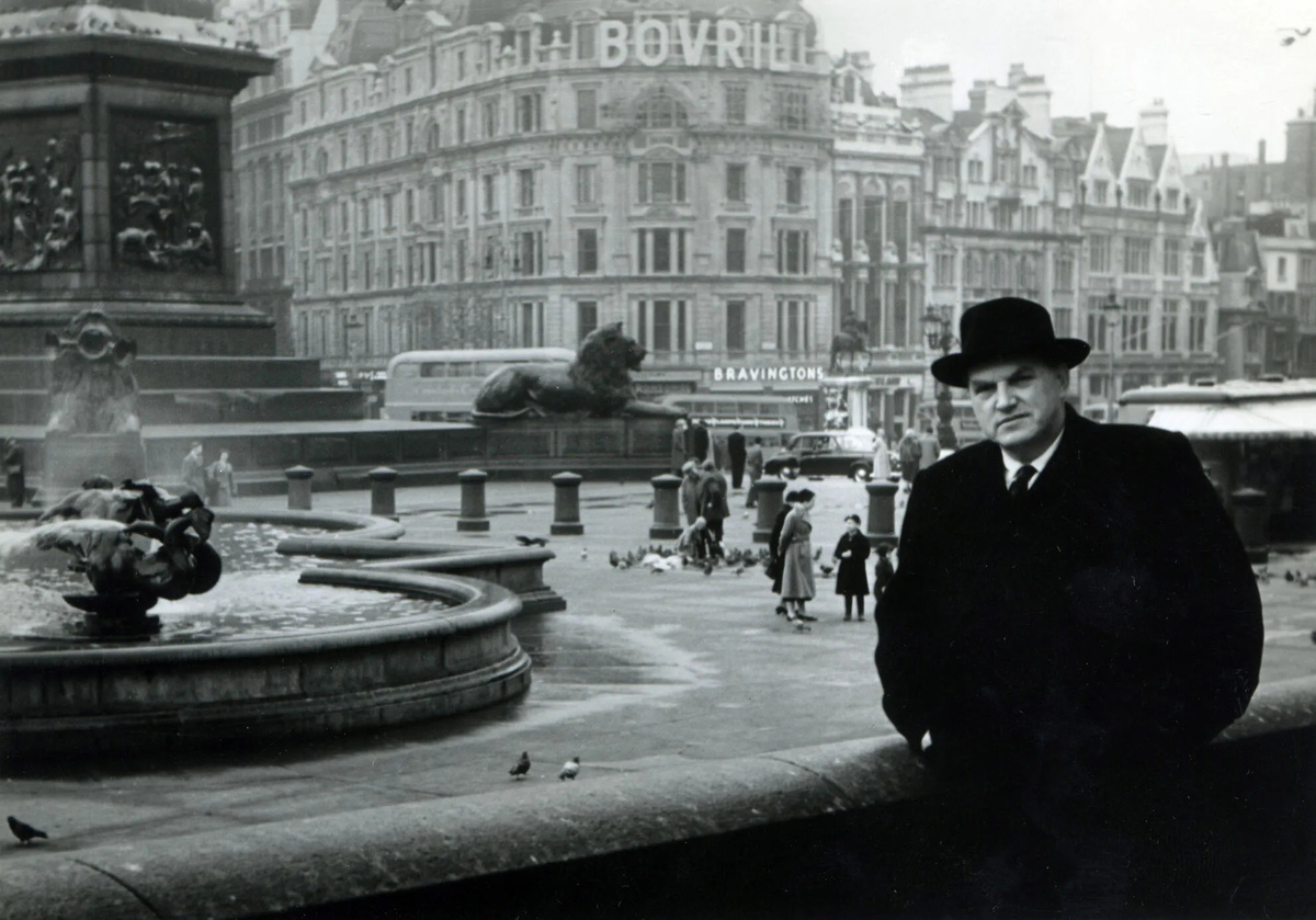 Н.С. Сиунов в Лондоне, 1956 год. Фото из «Музейя истории УГТУ-УПИ».