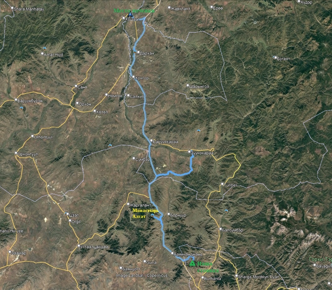 Маршрут на 24й день