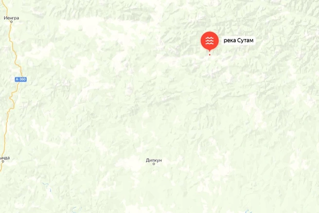 Местность, где всё произошло. Фото: Яндекс карты