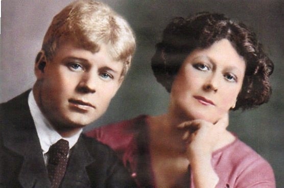 Сергей Есенин и Айседора Дункан 