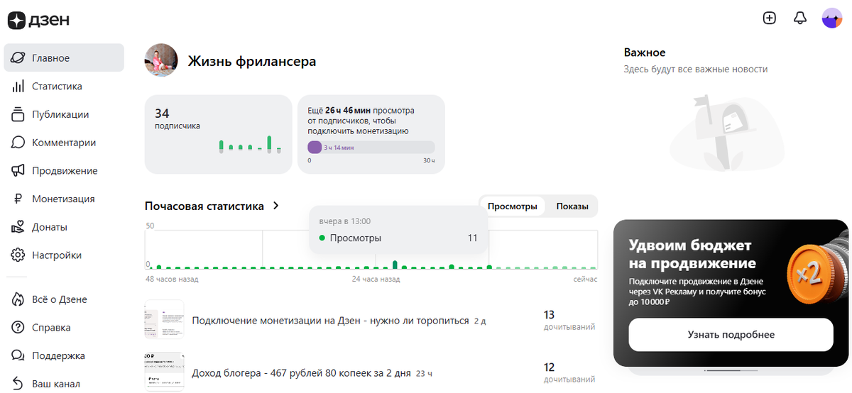 Жизнь фрилансера