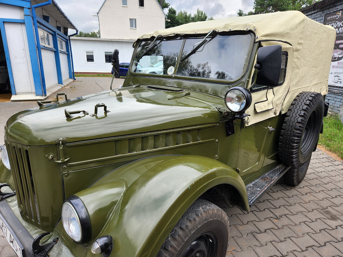 ГАЗ-69. Шины Я-248.