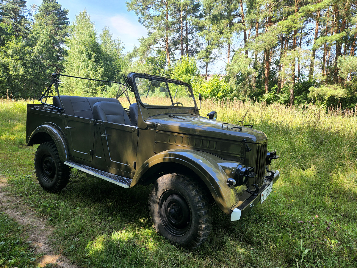 ГАЗ-69А. Шины Я-101.