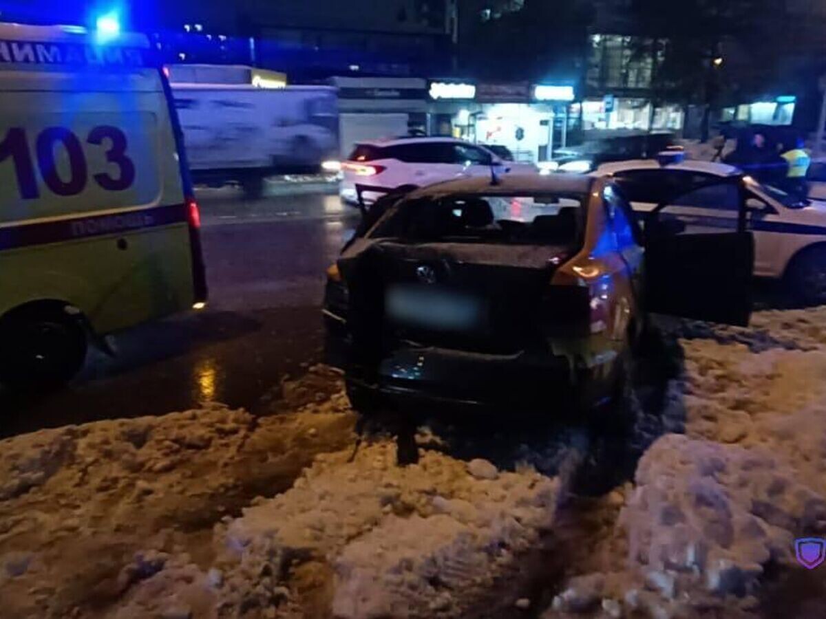    На месте ДТП в Новосибирске. 9 октября 2025© Фото : ГУ МВД России по Новосибирской области