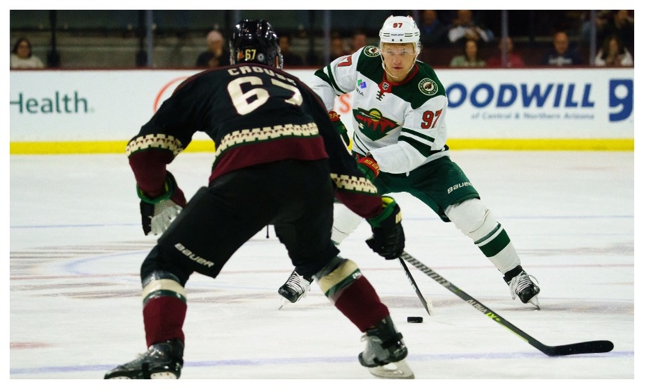    Нападающий «Миннесоты» Капризов начинает свой шестой сезон в НХЛ. Фото: Reuters