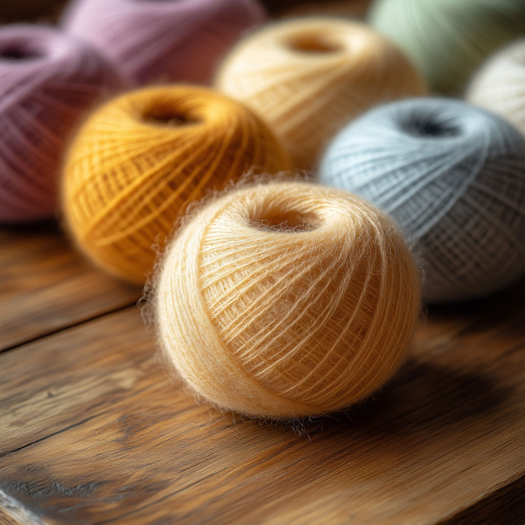 Существует много видом пушистой пряжи, но больше всех цениться мохер