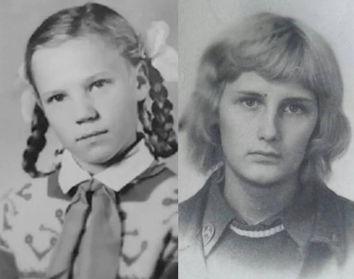 Татьяна в детстве и в молодости