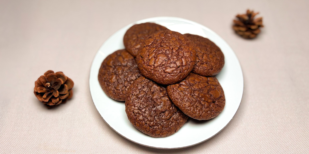 Простое шоколадное печенье Брауни