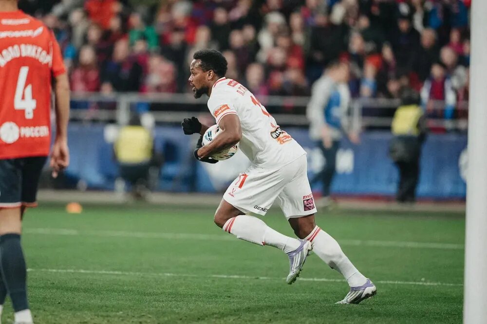 Форвард "Спартака" Ливай Гарсия. Фото ФК Спартак 