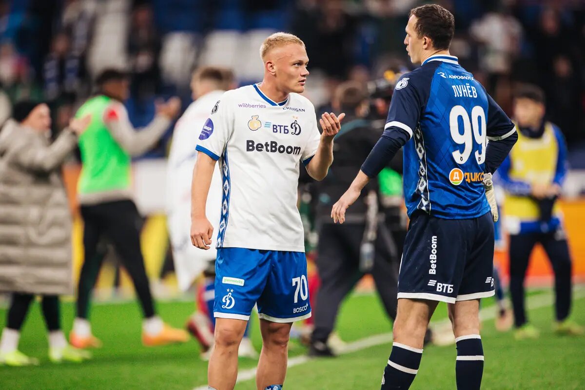 Константин Тюкавин и Андрей Лунев. Фото ФК Динамо 