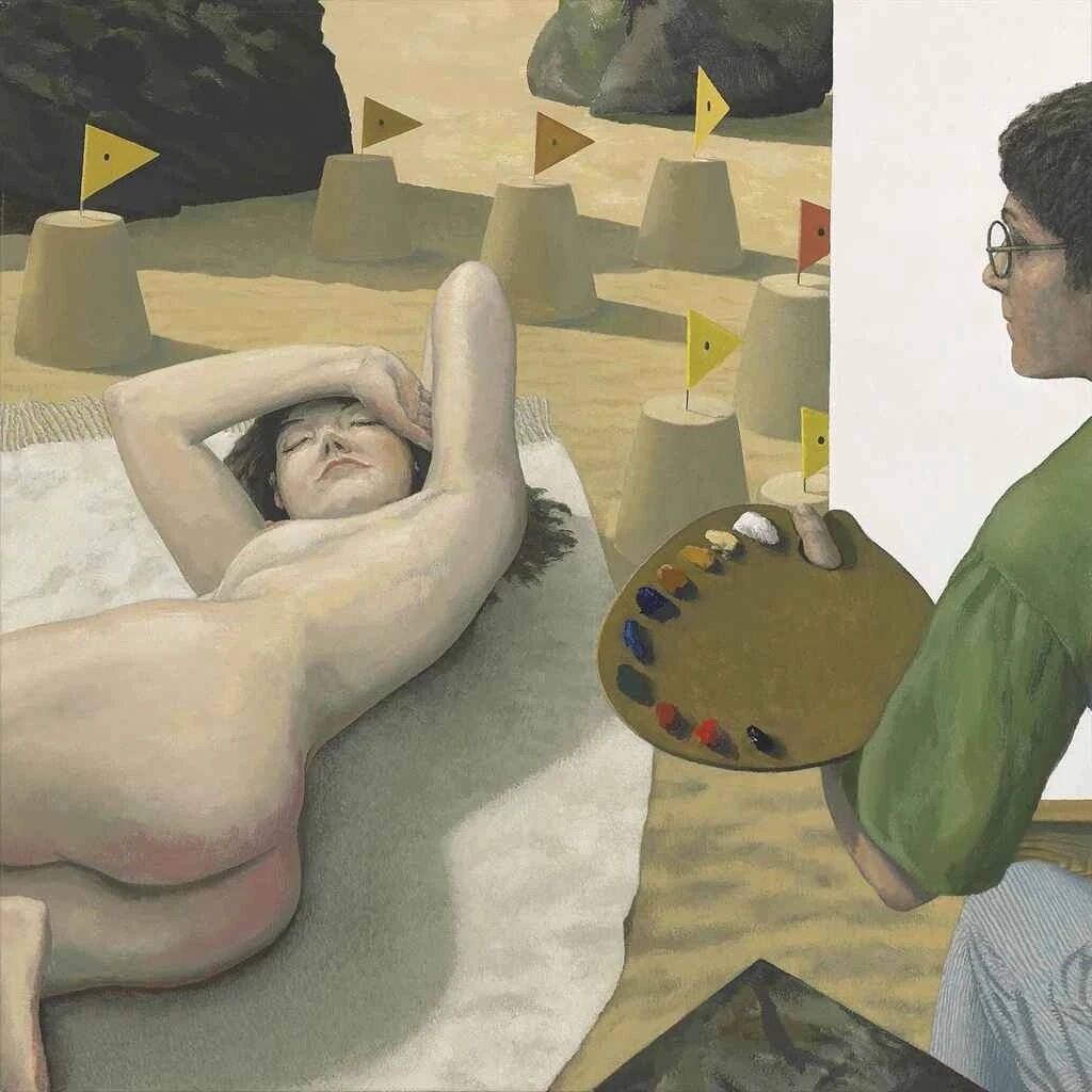 Дэвид Иншоу, "Художник с женой"