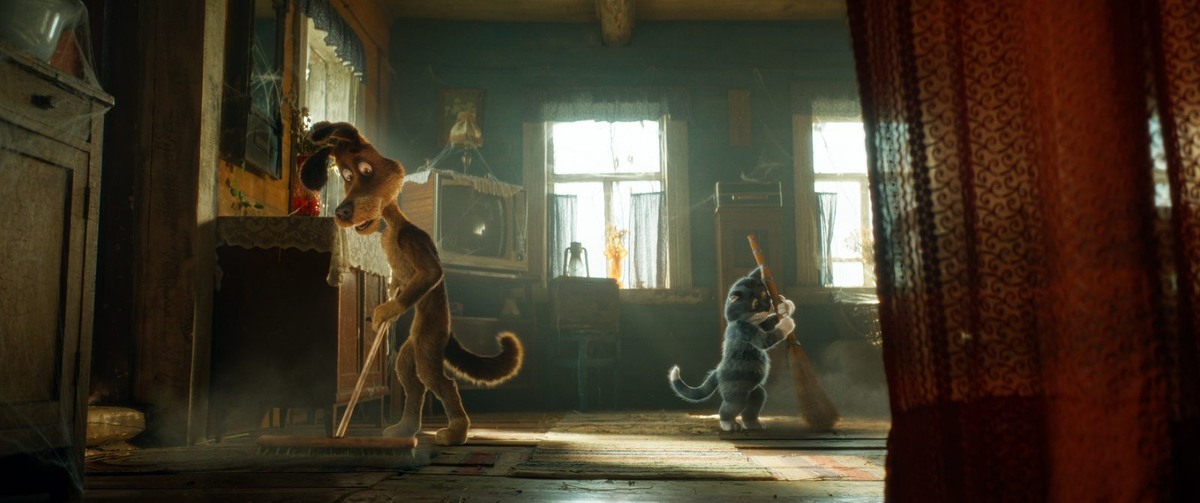 Шарик и Матроскин. Источник: kino-teatr.ru