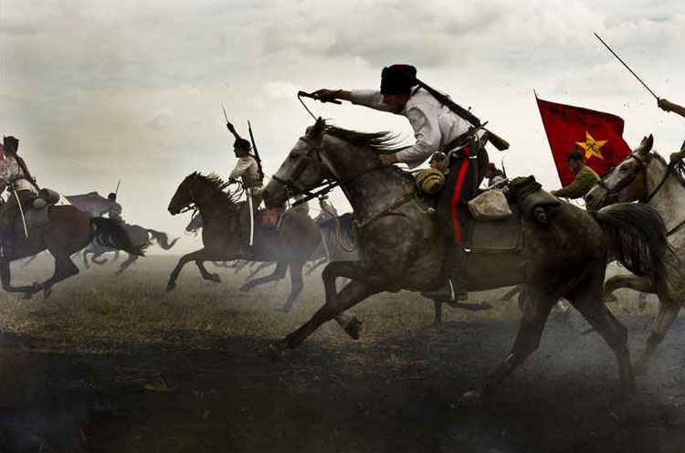 Атака красной конницы. Фото из открытых источников