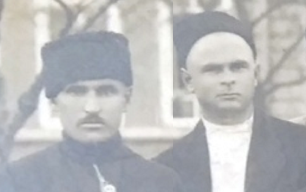 Командиры Шариатской колонны Ф.Ф. Крутоголов (нач. оперчасти)А.П. Невзоров (начштаба). Фото из открытых источников