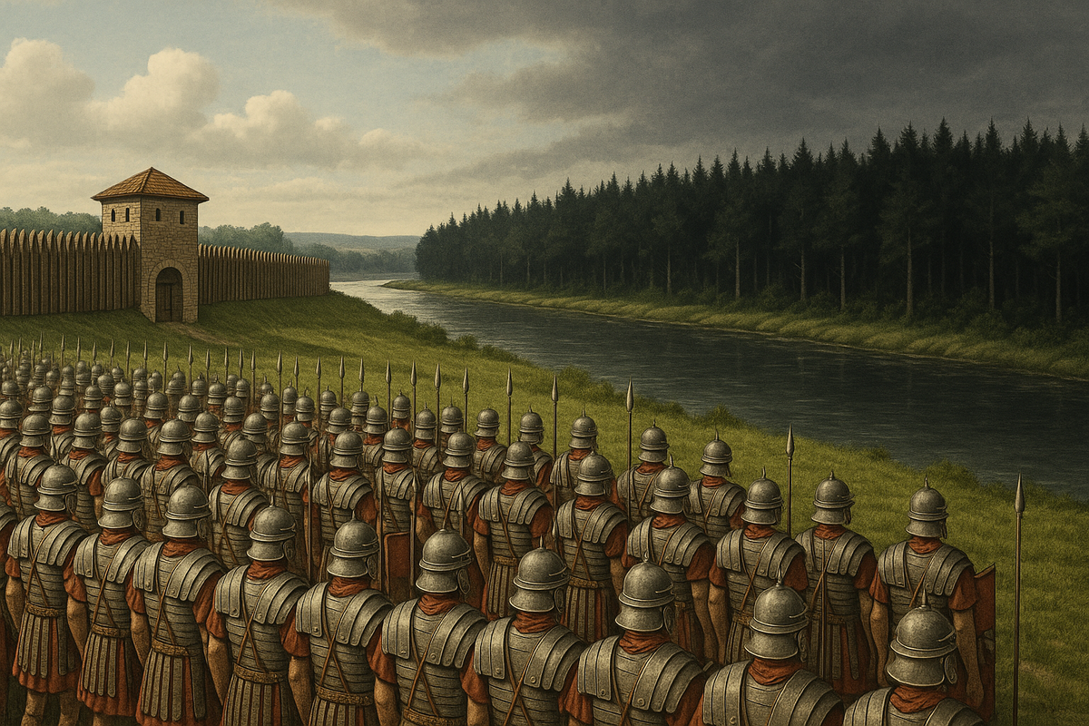 Стена против хаоса». Римский лимес — не просто граница, это идея. Идея порядка, закона и цивилизации, отделяющей себя от варварского мира. Но за этой стеной уже копится давление, которого она не выдержит