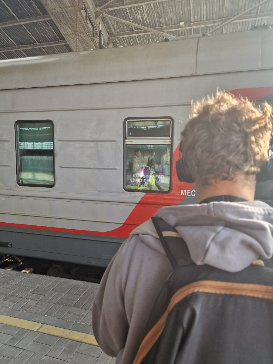 фото автора: а тут не встреча, а отъезд, но пусть будет для атмосферы