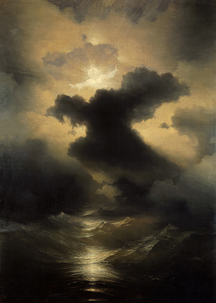 "Хаос. Сотворение мира", Иван Айвазовский, 1841 г., Музей армянской конгрегации мхитаристов, Венеция