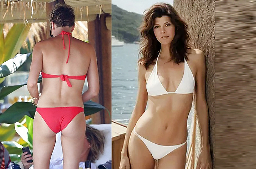 Шарлиз Терон и Мариса Томей