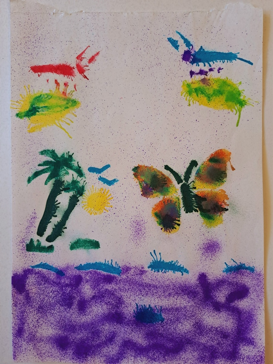 Рисунки необычными фломастерами (Ориби Каммпирр) © Copyright: Ориби Каммпирр