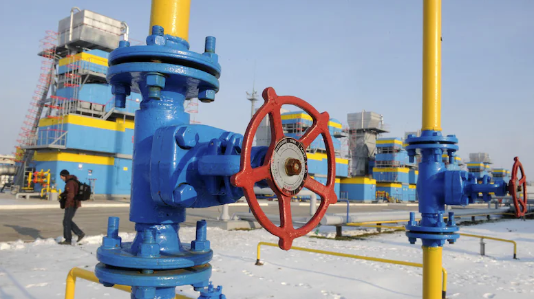 Бобровницкая газокомпрессорная станция «Нафтогаза» в Украине © SERGEI SUPINSKY/AFP via Getty Images