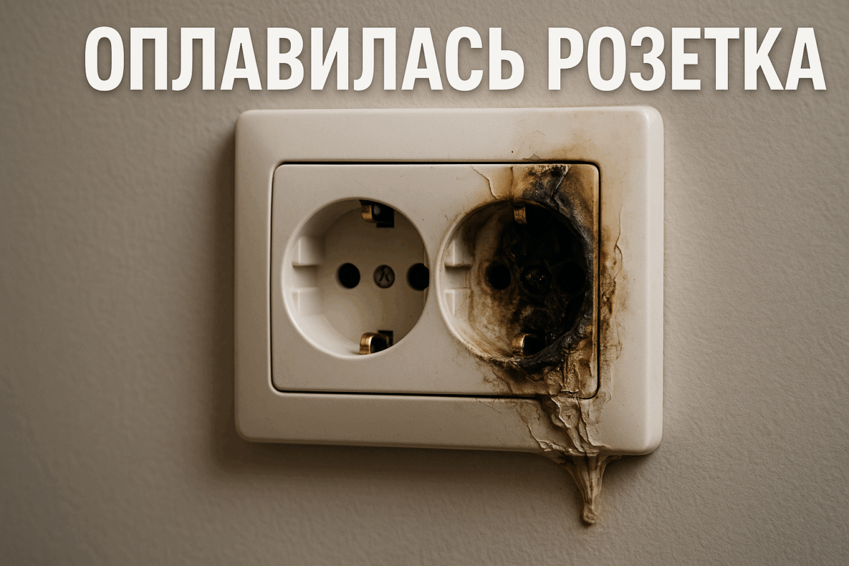    Оплавилась розетка — ремонт и профилактика Михаил Юрьевич