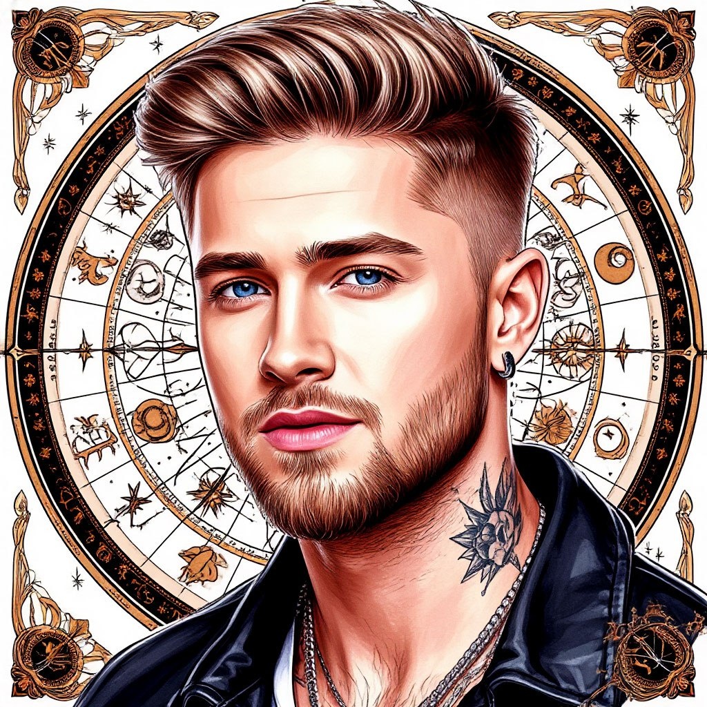 Егор Крид. Изображение сгенерировано ИИ Шедеврум. 