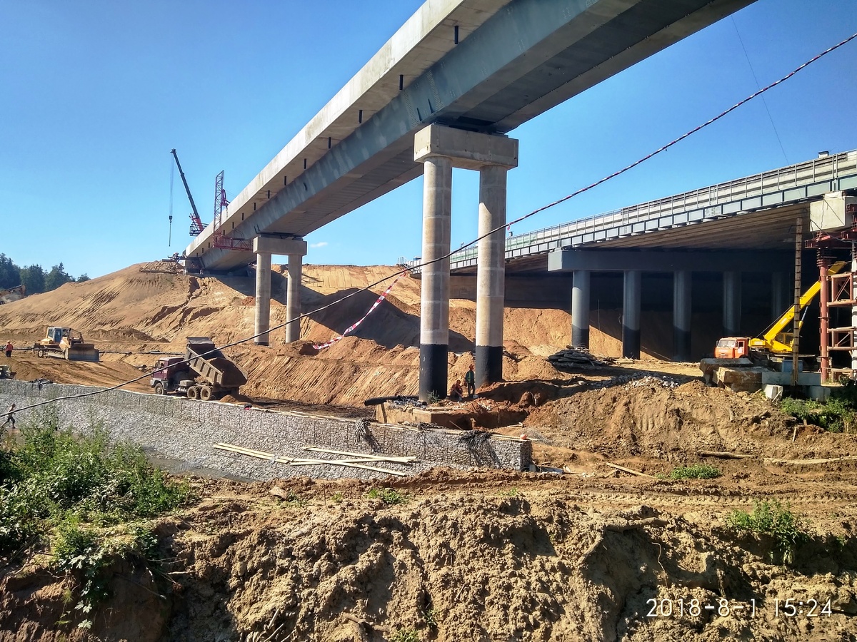 Процесс строительства