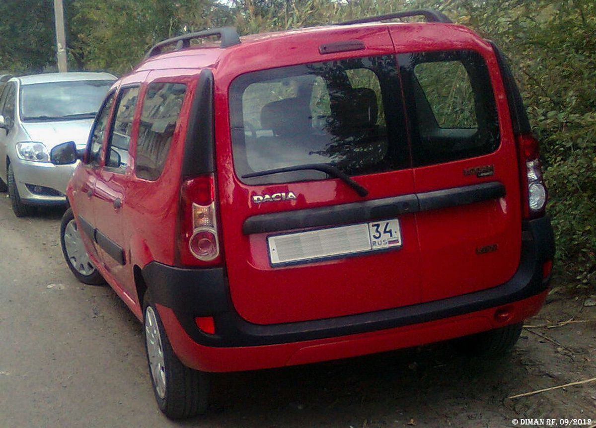 Dacia Logan MCV, 2007 года выпуска.