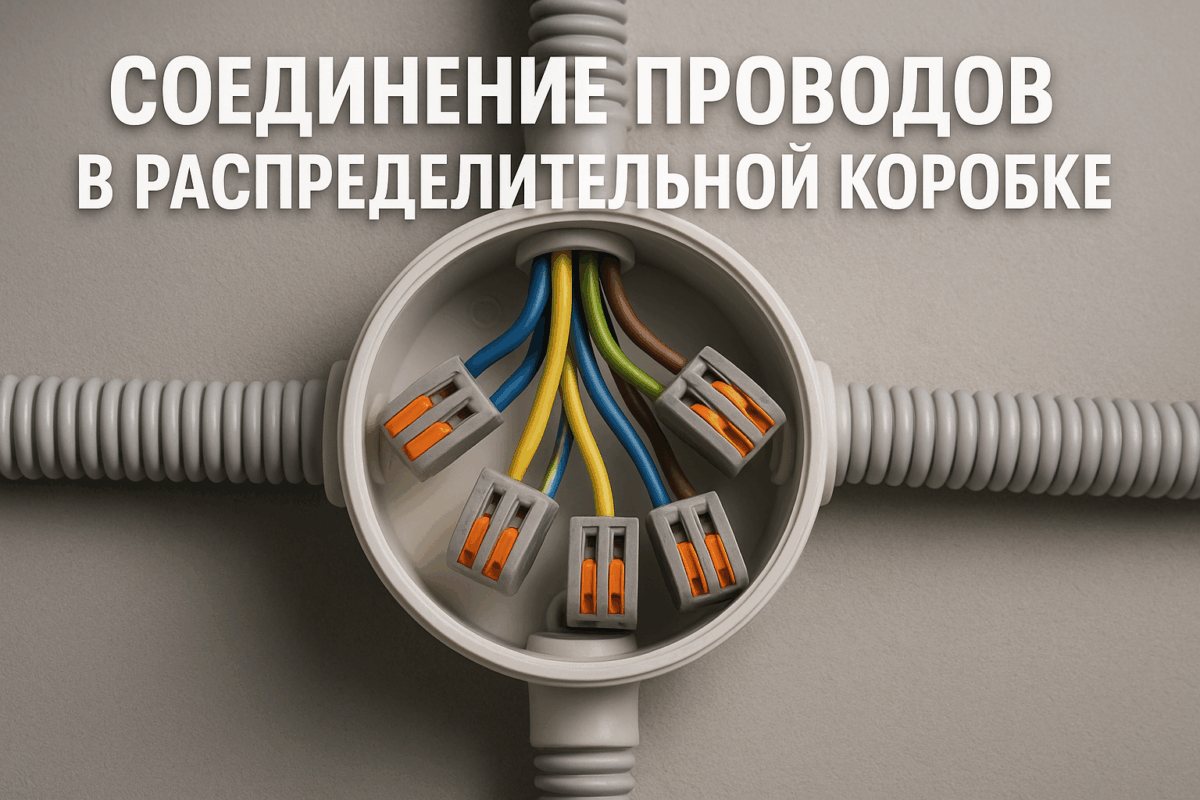   Как правильно соединить провода в распределительной коробке Михаил Юрьевич
