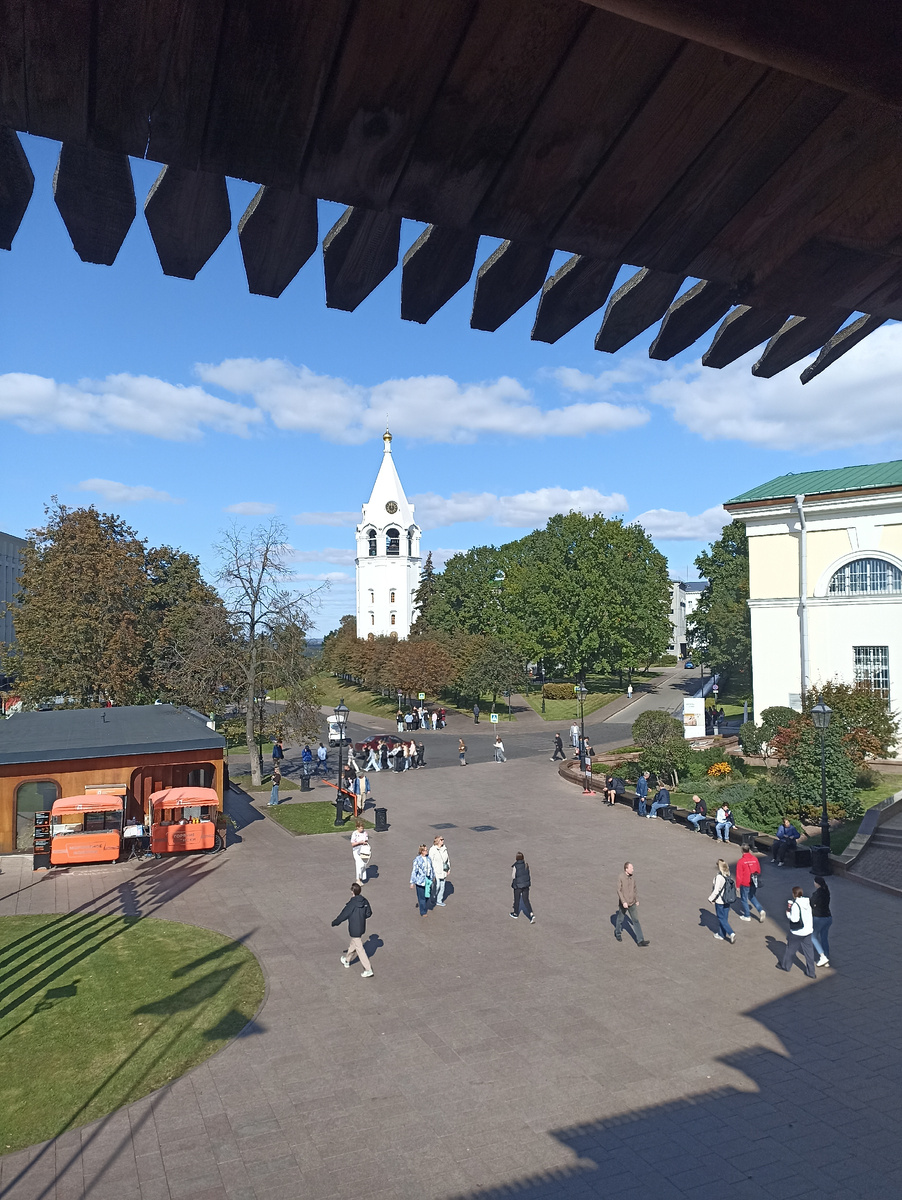 Вид со стены Кремля