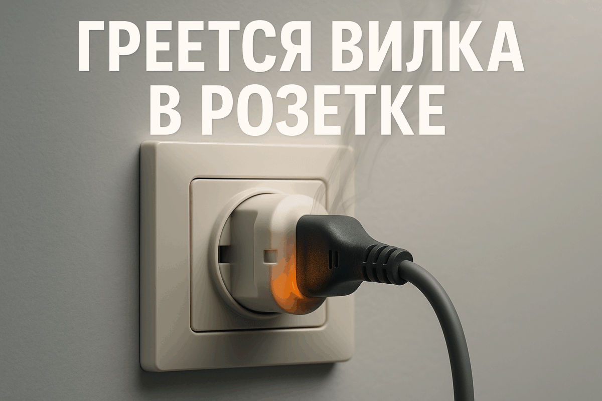    Почему греется вилка в розетке — устраняем проблему Михаил Юрьевич