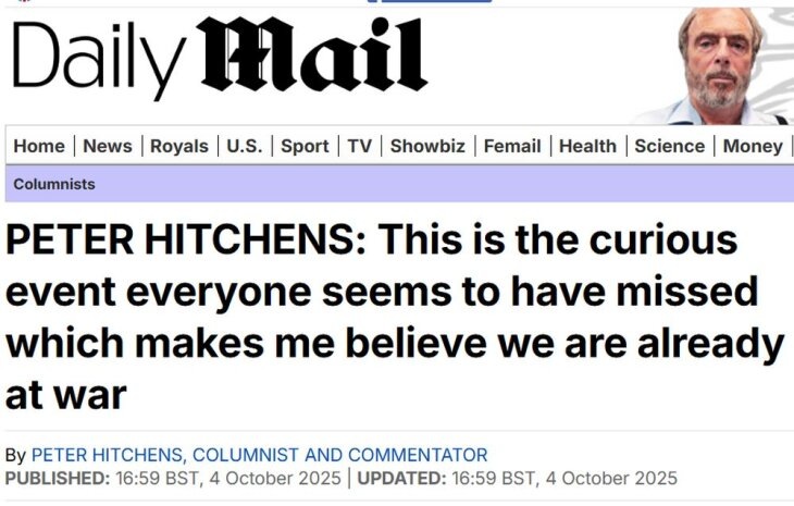     Скриншот статьи с сайта dailymail.co.uk.