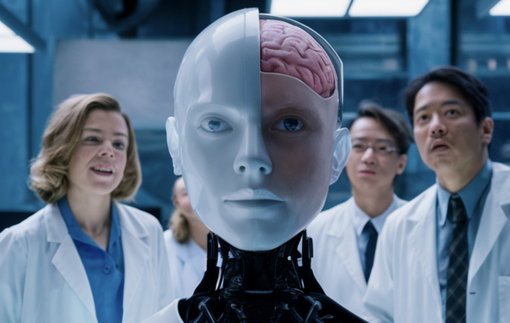 Ученые разработали нового робота с мозгом, сделанным из живых клеток. 