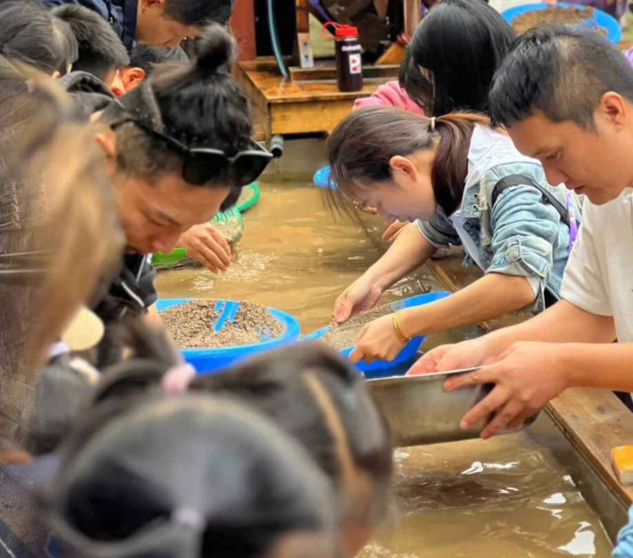 Как тесно на китайских приисках!