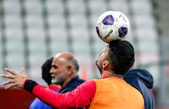    Тренировка сборной Ирана по футболу, Волгоград.Дмитрий Рогулин/ТАСС