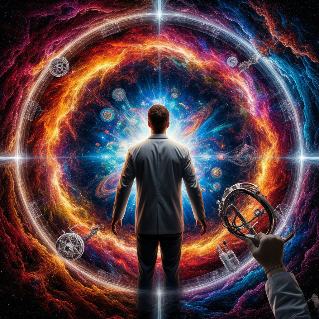 Иллюстрация "Вихрь под контролем" создана сетью Шедеврум