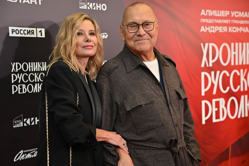    Андрей Кончаловский и Юлия Высоцкая Иван МАКЕЕВ