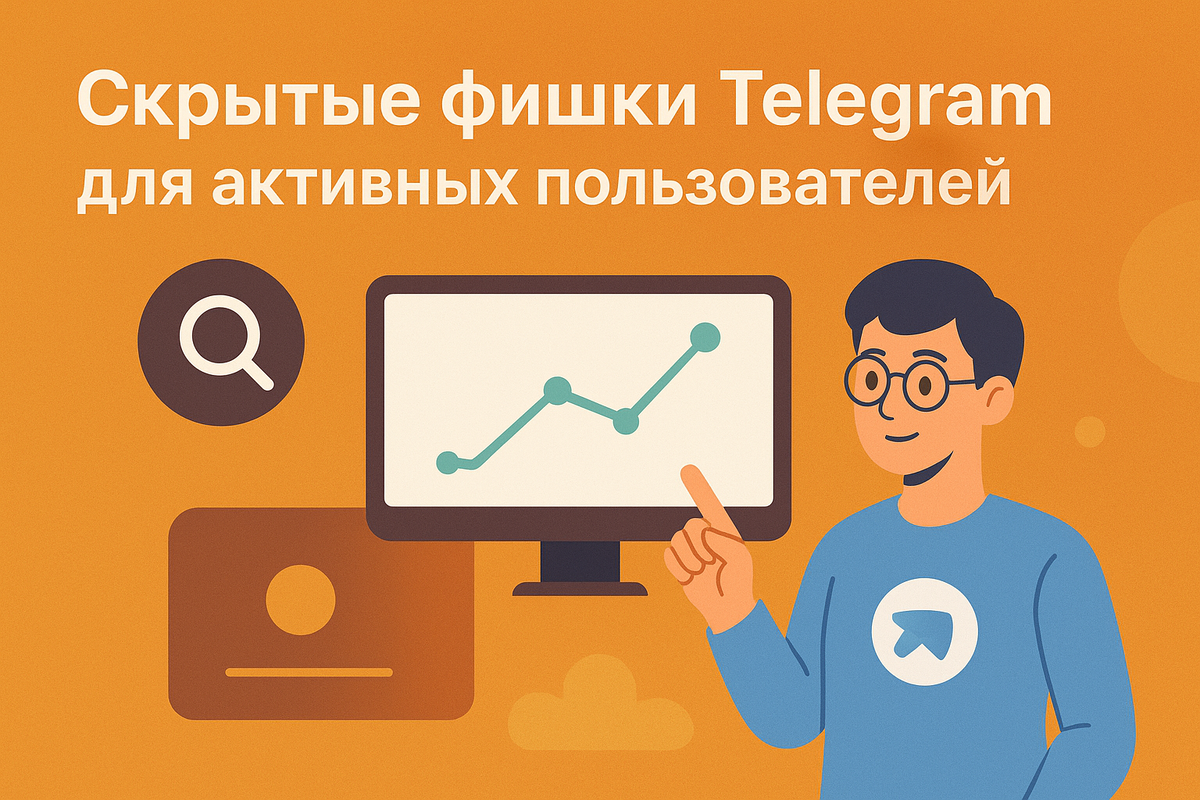 Как использовать скрытые фишки Telegram в чатах: повысьте продуктивность в 2025