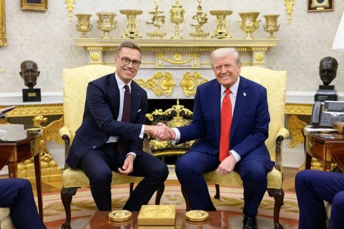 Александр Стубб и Дональд Трамп. Обложка © X / The White House