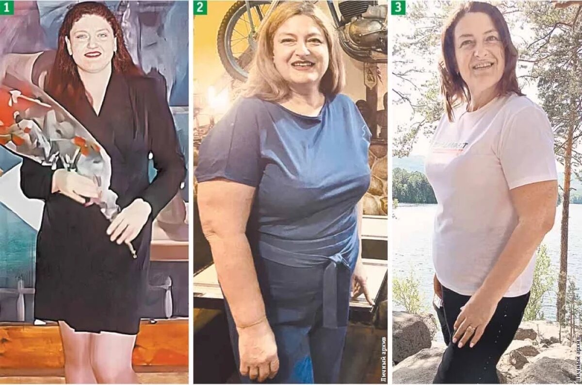    1. В 20 лет Надежда Уварова весила 70 килограммов при росте в 180 сантиметров. 2. К 45 годам — уже 120. 3. В 50 решила, что груз прошлого ей не нужен, и сбросила почти 30 килограммов за год.