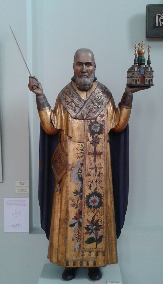 Николай Можайский из деревни Зеленята Пермского края, XVIII век.