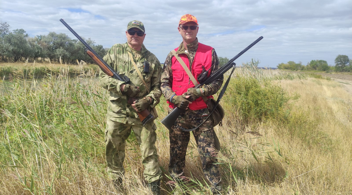 Отставники на охоте. Фото от товарища Александра.