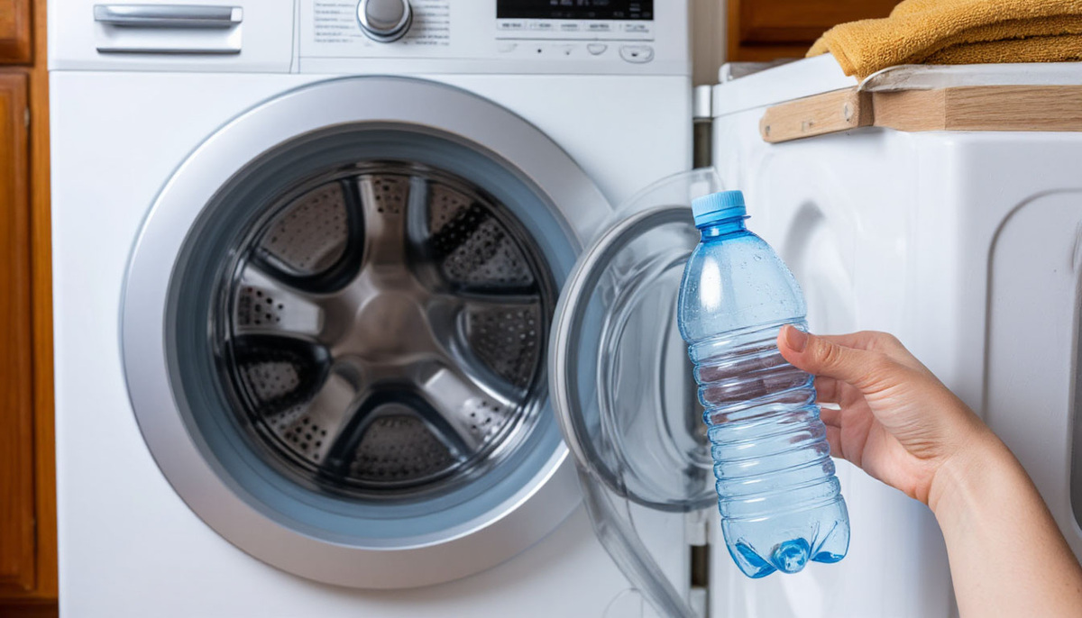    1 пластиковая бутылка по совету соседа — и стиралка перестала скакать: работает лучше любого способа из интернета